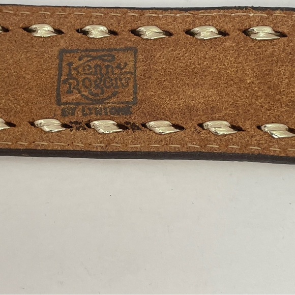 42 inch Top Grain Leather Tooled Belt with “Jim” on belt - Picture 8 of 9